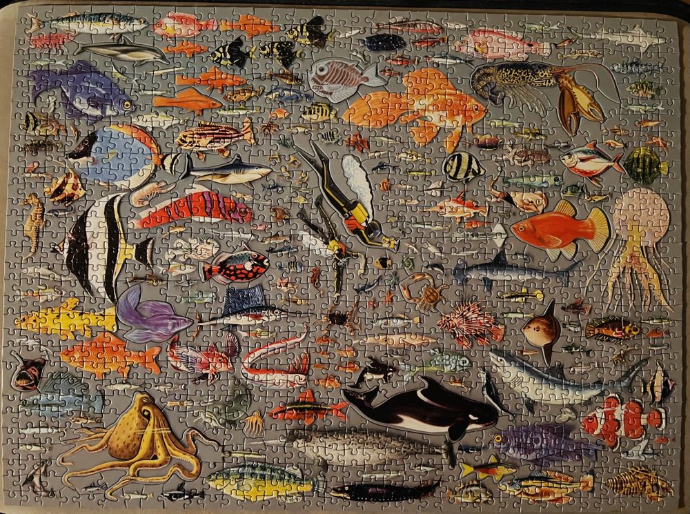 Deepest Dive - Galison puzzle collectible [Barcode 9780735364844] - Main Image 2