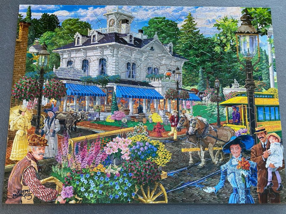 Victorian Spring - Bits & Pieces 🇺🇸 puzzle collectible [Barcode 192949016010] - Main Image 2
