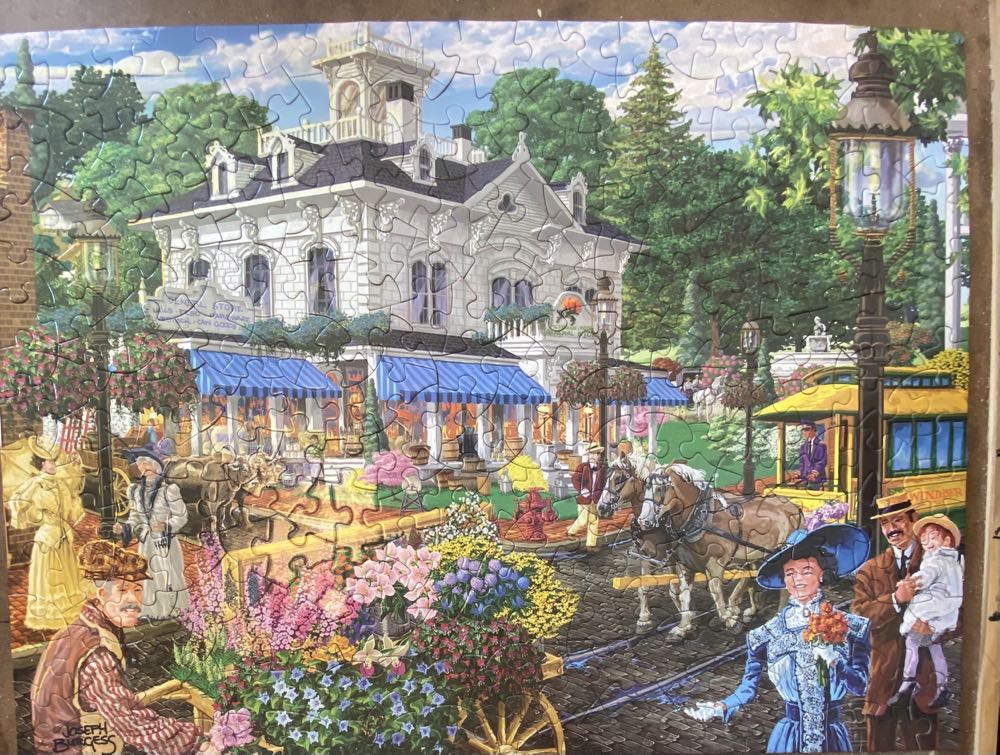 Victorian Spring - Bits & Pieces 🇺🇸 puzzle collectible [Barcode 192949016010] - Main Image 4