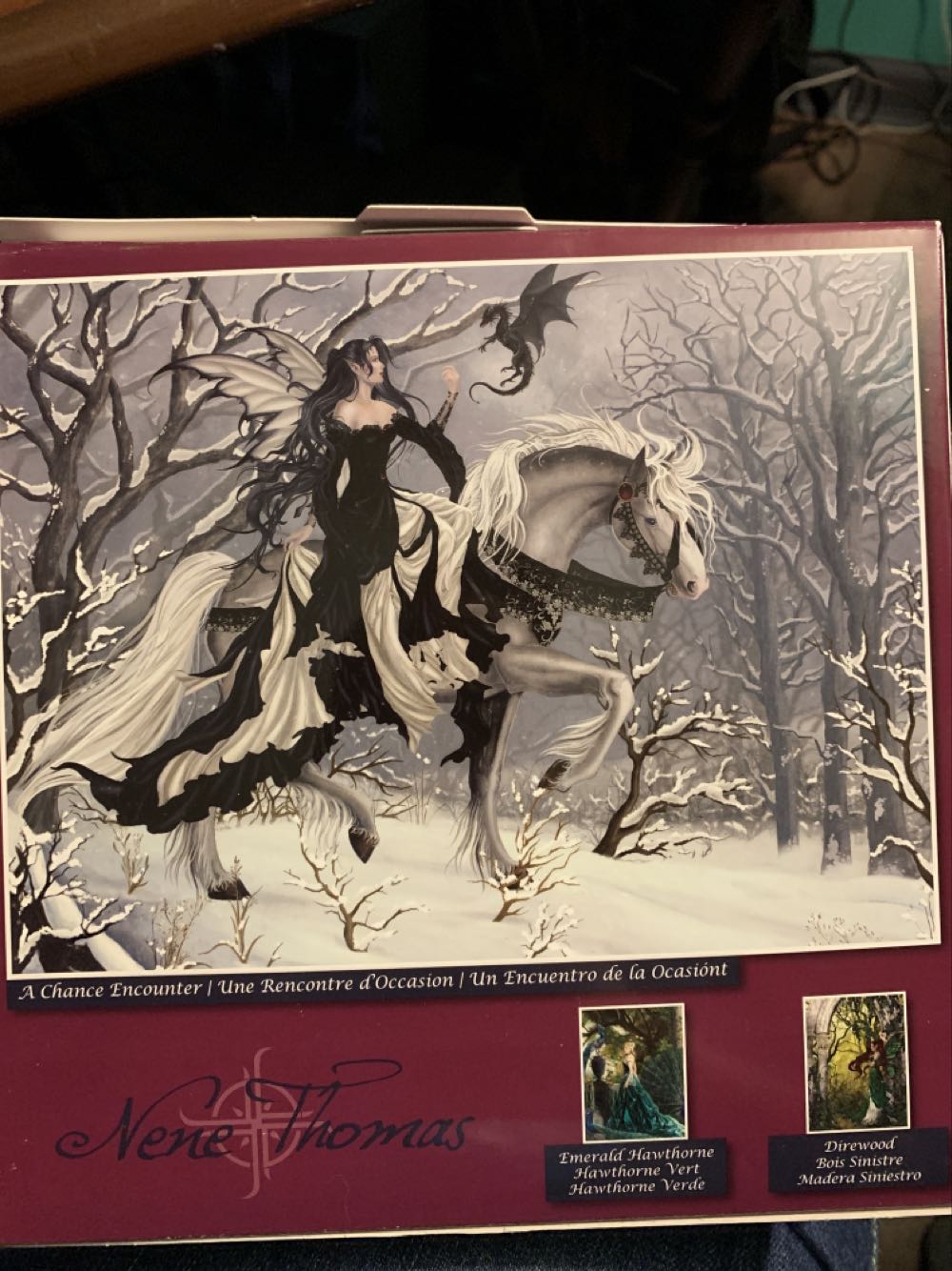 A Chance Encounter -  Ceaco puzzle collectible [Barcode 021081029933] - Main Image 1