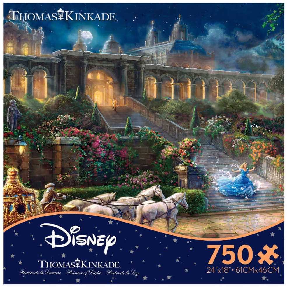 Cinderella Clock Strikes Midnight - Ceaco puzzle collectible [Barcode 021081290401] - Main Image 2