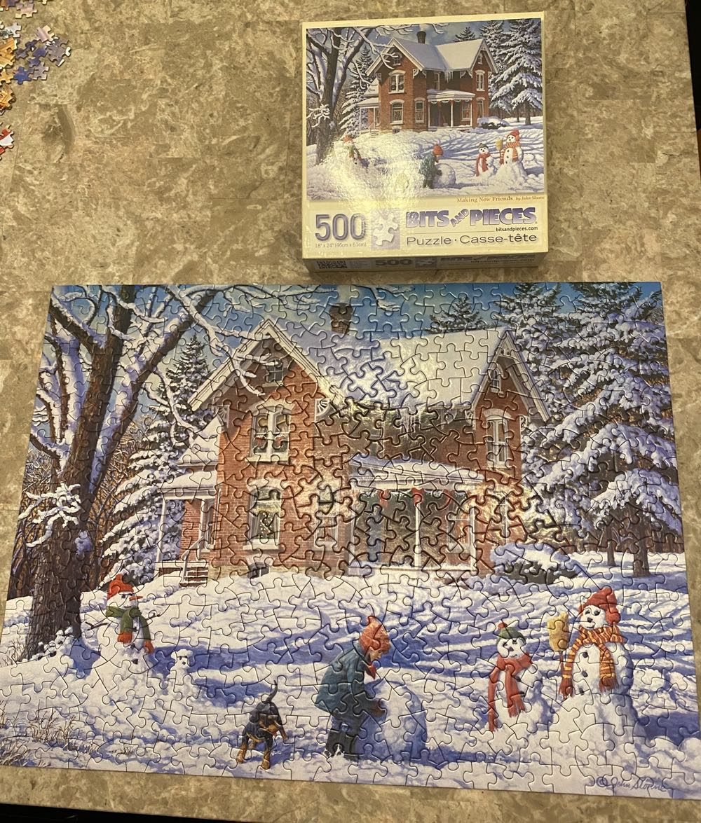 Making New Friends - Bits & Pieces puzzle collectible - Main Image 2