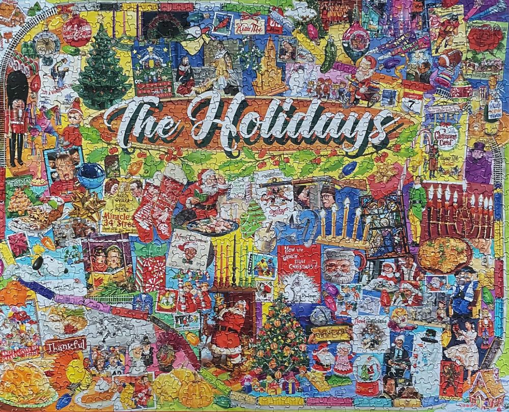 The Holidays - White Mountain puzzle collectible - Main Image 2