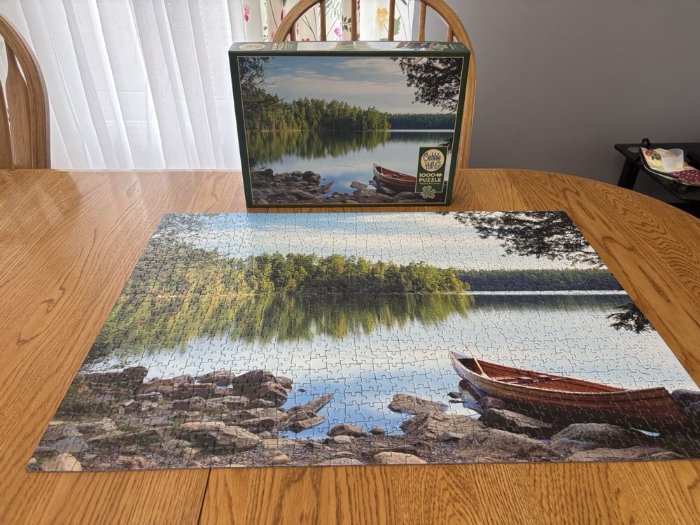 Nature’s Mirror - Cobble Hill puzzle collectible [Barcode 625012800938] - Main Image 2