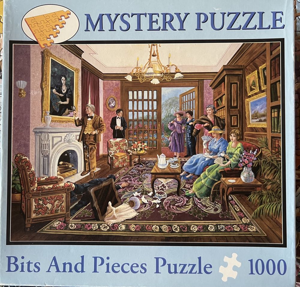 Mystery Puzzle: Murder At Bedford Manor - Bits And Pieces puzzle collectible [Barcode 704812412081] - Main Image 3