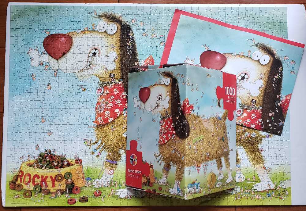 Dog’s Life - HEYE puzzle collectible [Barcode 4001689294915] - Main Image 4