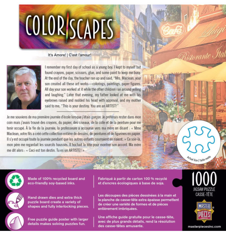 It’s Amore! 💎 - MasterPieces puzzle collectible [Barcode 705988718021] - Main Image 3