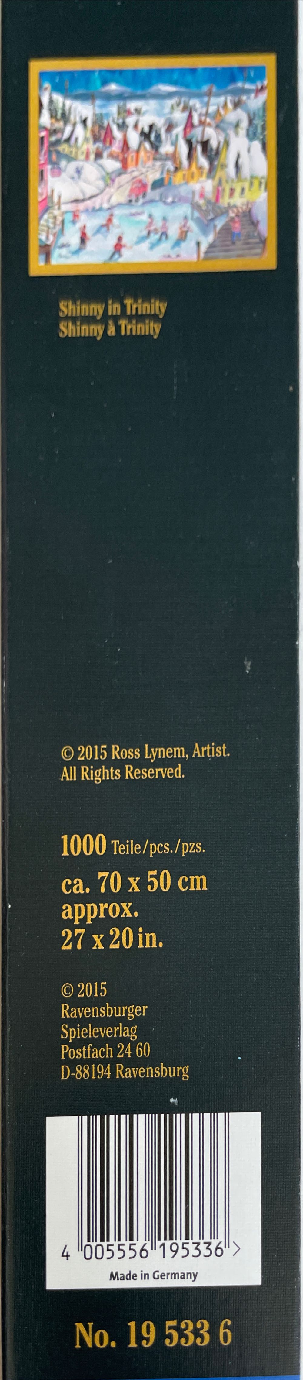 Shinny In Trinity - Ravensburger puzzle collectible [Barcode 4005556195336] - Main Image 2