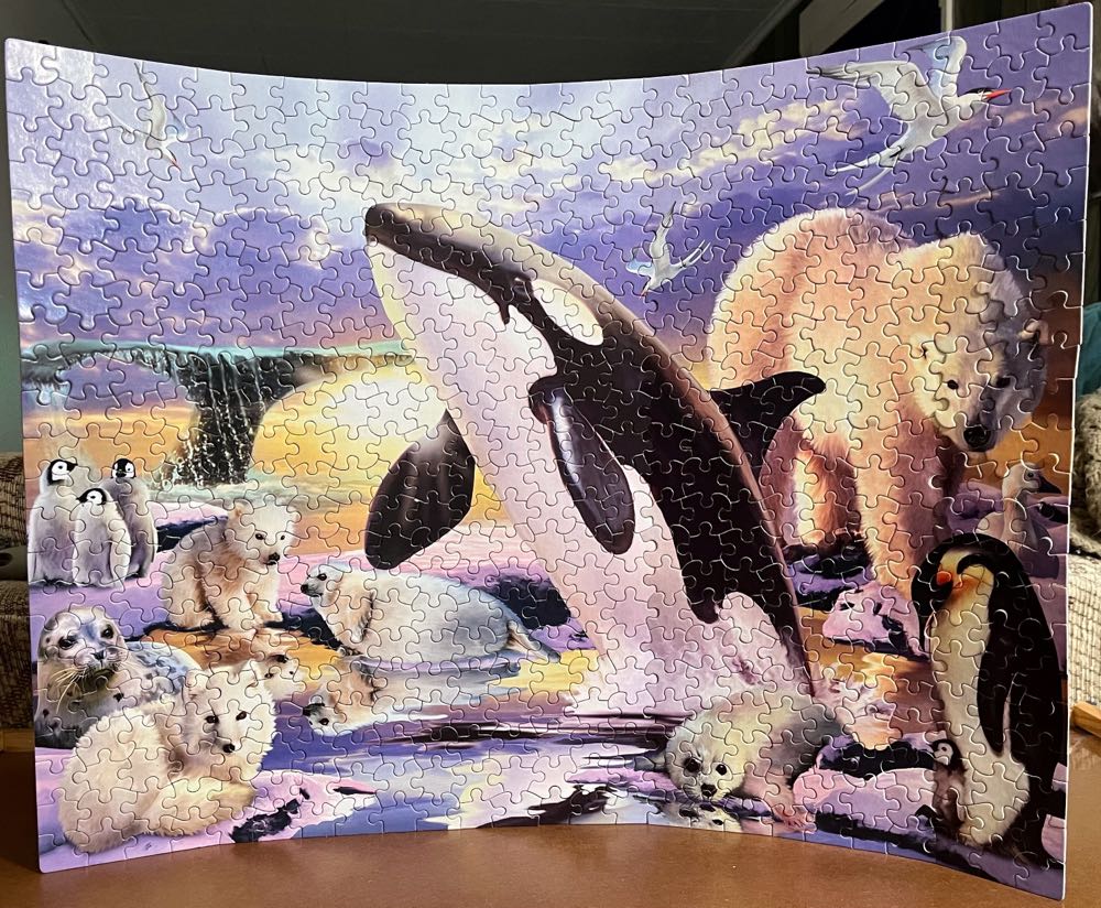 ZZ - Polar Kingdom (SOLD) - White Mountain Puzzles puzzle collectible [Barcode 724819249688] - Main Image 4