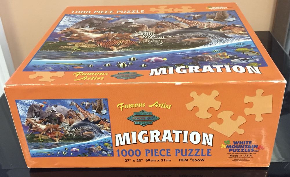 Migration-Beth - White Mountain puzzle collectible [Barcode 724819249893] - Main Image 2