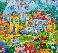 Happytown  - HEYE puzzle collectible [Barcode 4001689297442] - Main Image 2