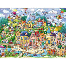 Happytown  - HEYE puzzle collectible [Barcode 4001689297442] - Main Image 3