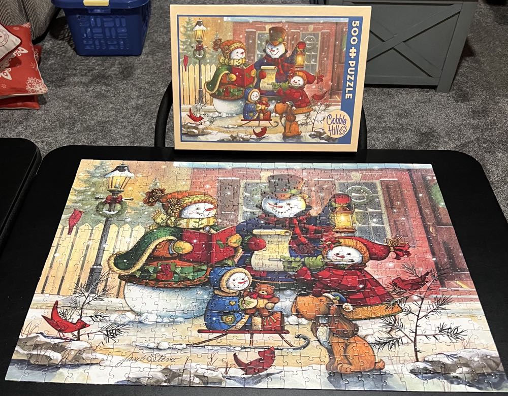 Song For The Season - Cobble Hill puzzle collectible [Barcode 625012520829] - Main Image 3