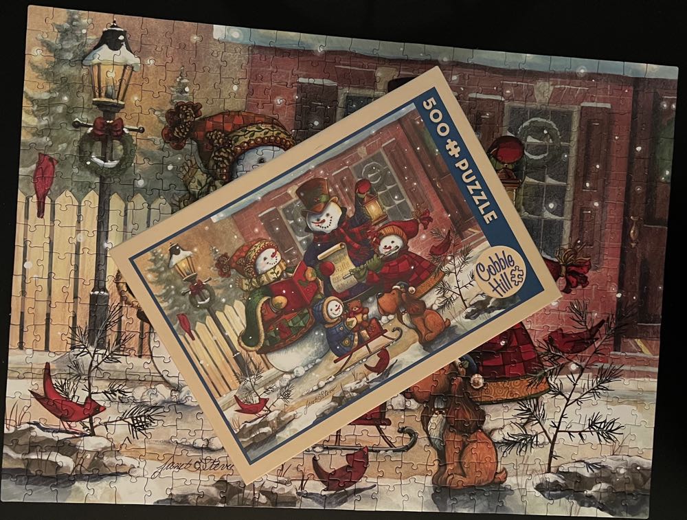 Song For The Season - Cobble Hill puzzle collectible [Barcode 625012520829] - Main Image 4
