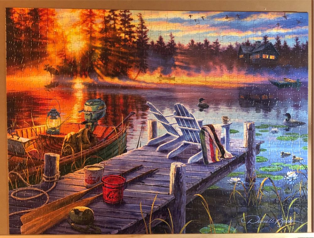 Morning Magic Piece - Buffalo Games 🇺🇸 puzzle collectible [Barcode 079346120109] - Main Image 2