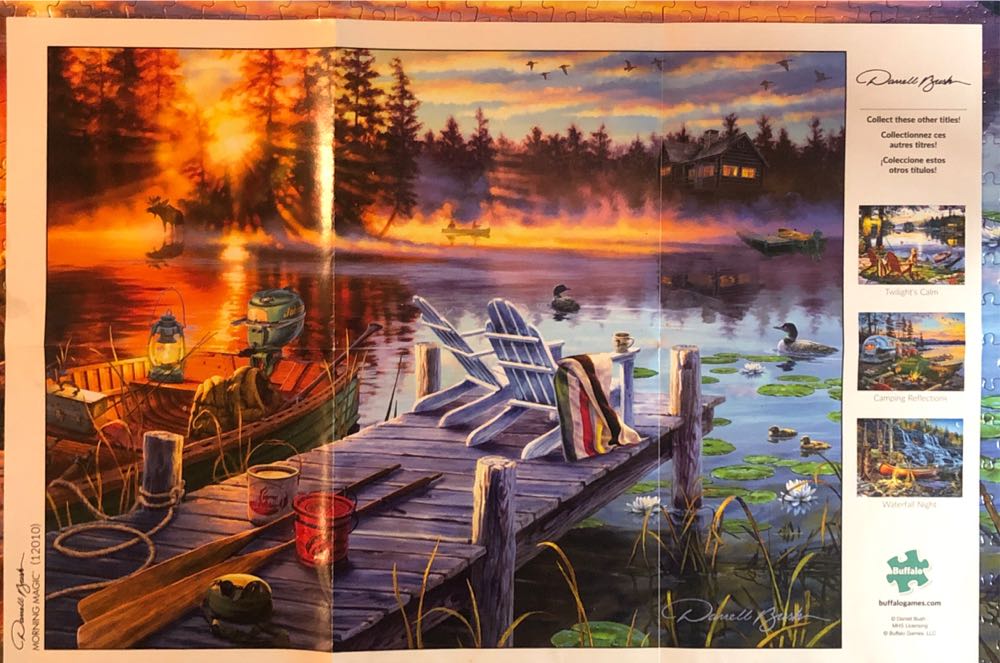 Morning Magic Piece - Buffalo Games 🇺🇸 puzzle collectible [Barcode 079346120109] - Main Image 3