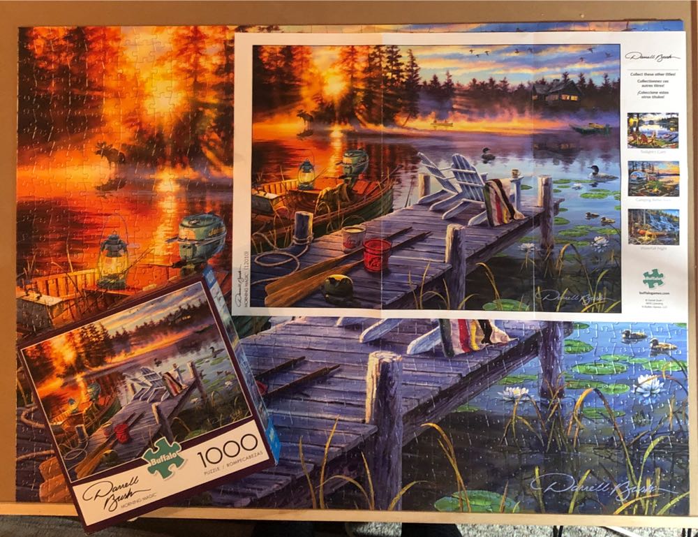 Morning Magic Piece - Buffalo Games 🇺🇸 puzzle collectible [Barcode 079346120109] - Main Image 4