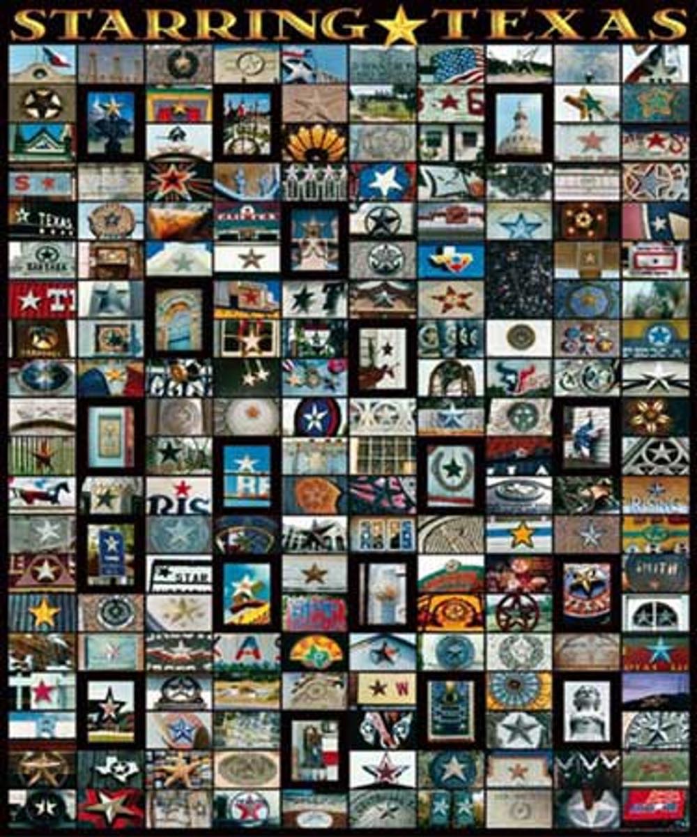 Starring Texas - White Mountain puzzle collectible [Barcode 724819249220] - Main Image 2