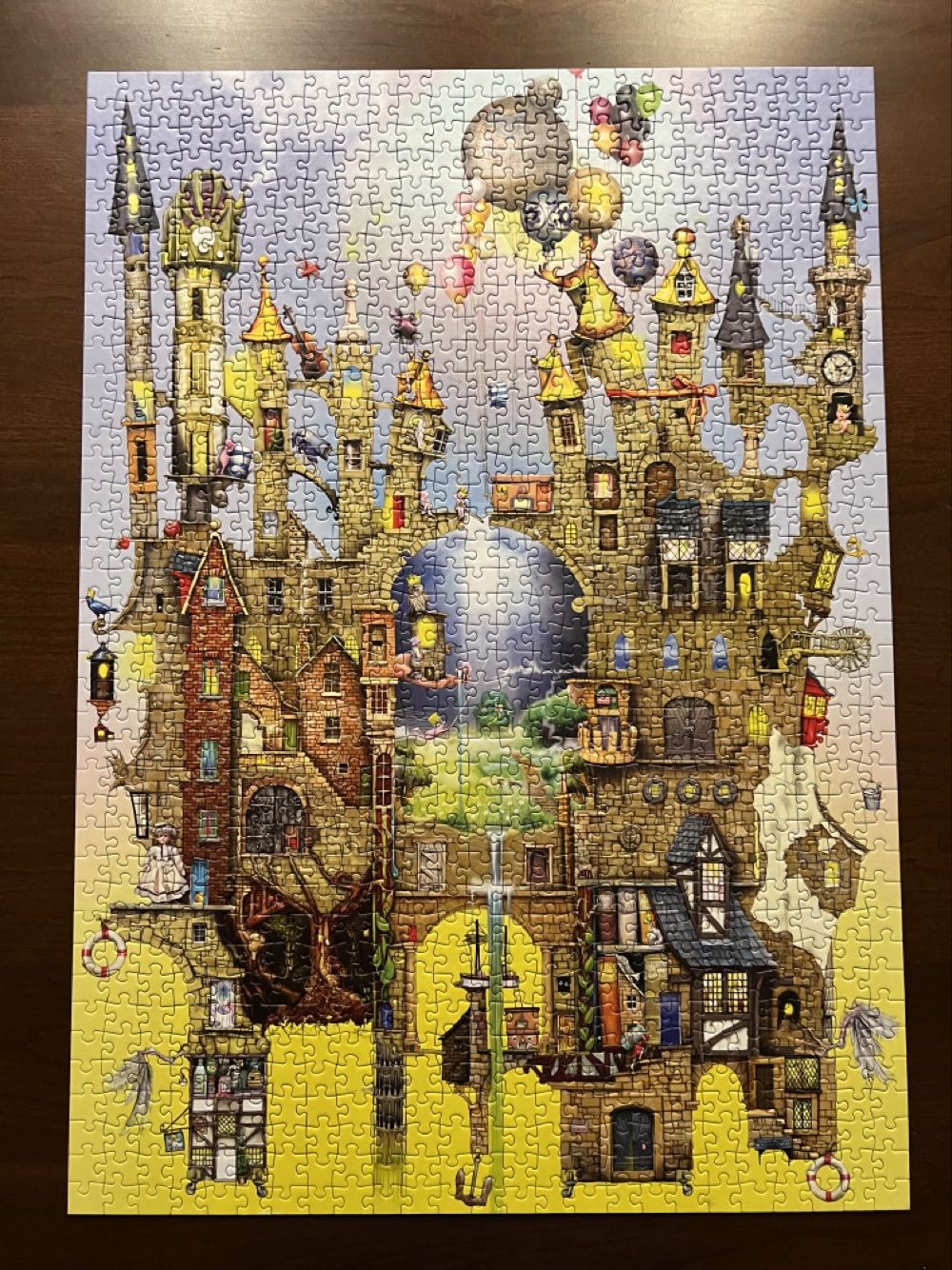 Castle In The Air - Schmidt puzzle collectible [Barcode 4001504593544] - Main Image 2