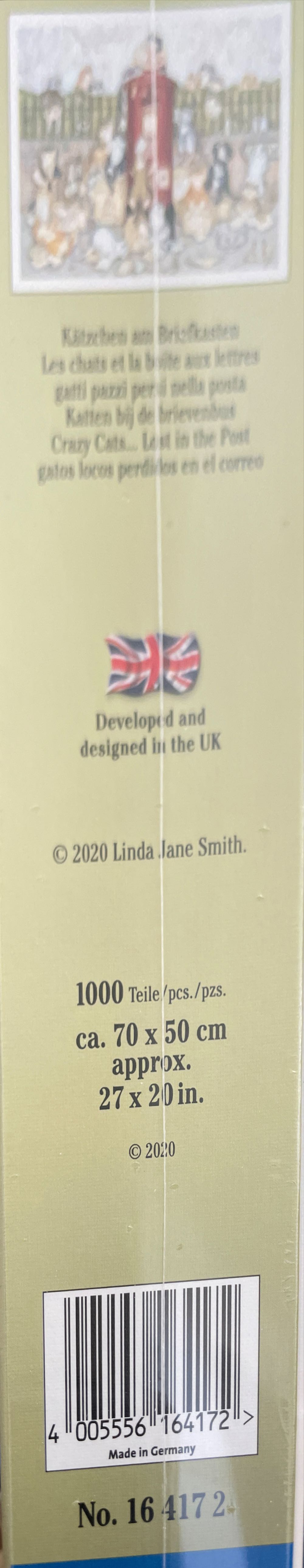 Crazy Cats… Lost In The Post  - Ravensburger puzzle collectible [Barcode 4005556164172] - Main Image 2