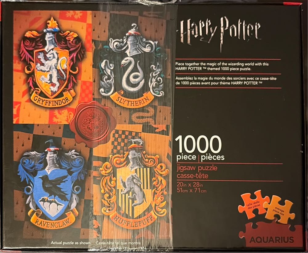Harry Potter Crests - Aquarius puzzle collectible [Barcode 840391115750] - Main Image 2