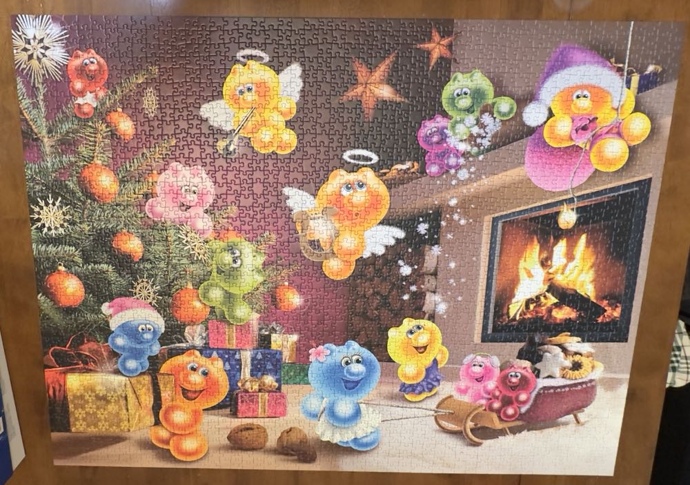 Gelini Wild Christmas - Ravensburger puzzle collectible [Barcode 4005556166435] - Main Image 2