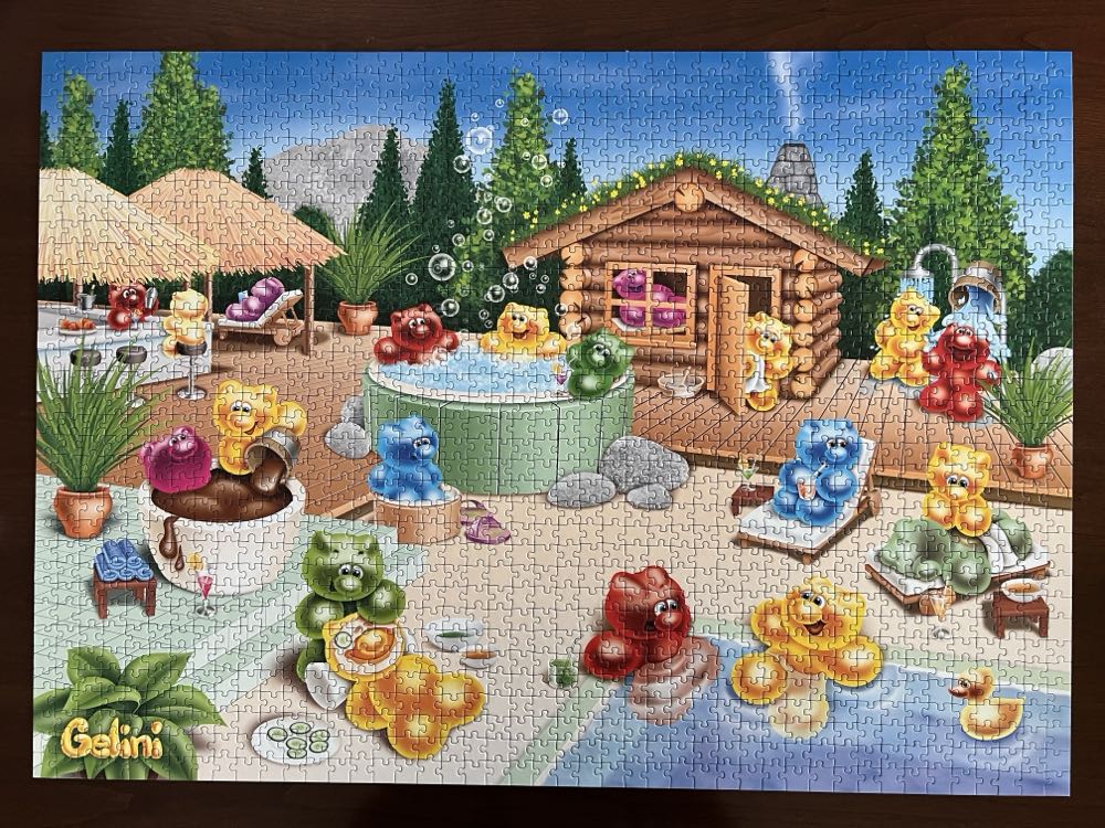 Gelini - Relaxation - Ravensburger puzzle collectible [Barcode 4005556163786] - Main Image 2