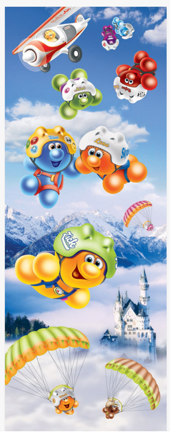 Gelini - Sky Diving - Ravensburger puzzle collectible [Barcode 4005556151172] - Main Image 2