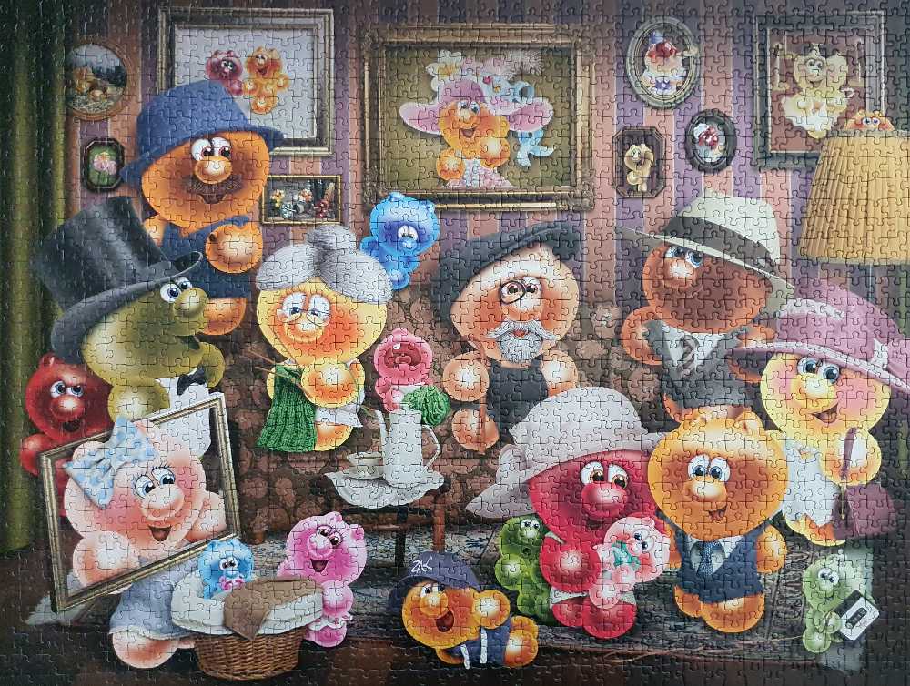 Gelini - Family Portrait - Ravensburger puzzle collectible [Barcode 4005556150144] - Main Image 2