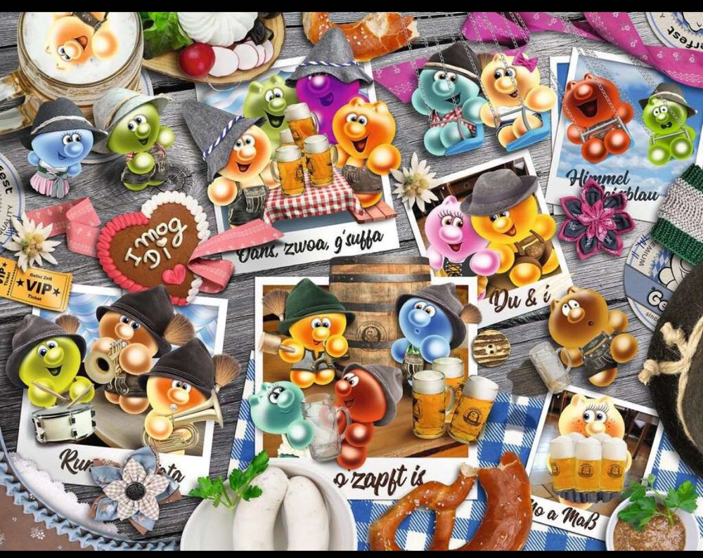 Gelini - Oktoberfest - Ravensburger puzzle collectible [Barcode 4005556160143] - Main Image 2