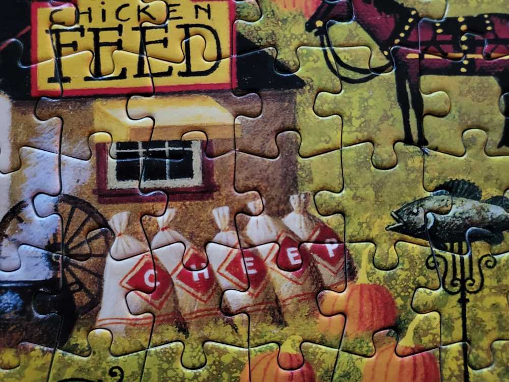 CW-Blackbirds Roost At Mill Creek  - Buffalo puzzle collectible [Barcode 079346114498] - Main Image 3