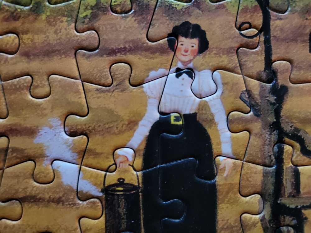 CW-Blackbirds Roost At Mill Creek  - Buffalo puzzle collectible [Barcode 079346114498] - Main Image 4