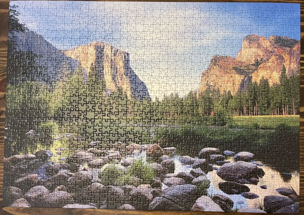 Yosemite  Valley - Ravensburger puzzle collectible [Barcode 4005556192069] - Main Image 2