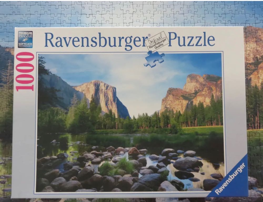 Yosemite  Valley - Ravensburger puzzle collectible [Barcode 4005556192069] - Main Image 4