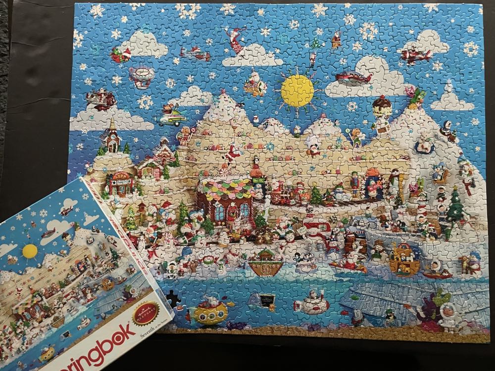 Ornamental Wonderland - Springbok puzzle collectible [Barcode 091683107094] - Main Image 2