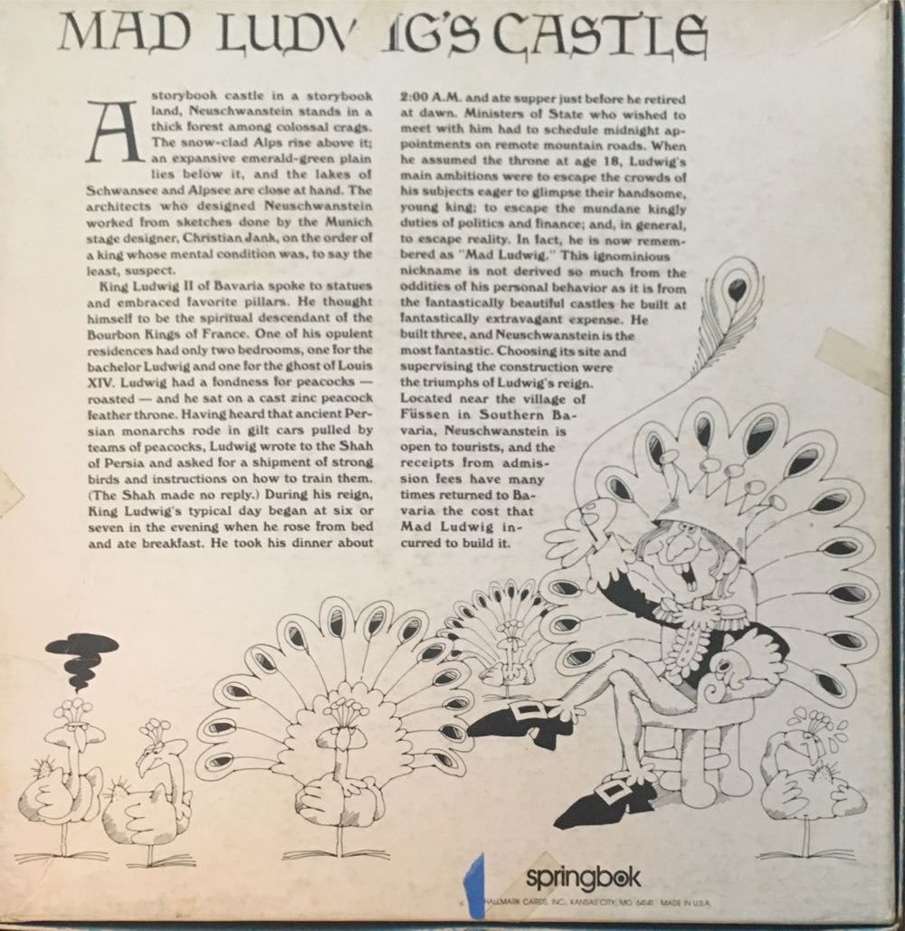 Neuschwanstein Castle - Springbok puzzle collectible - Main Image 2