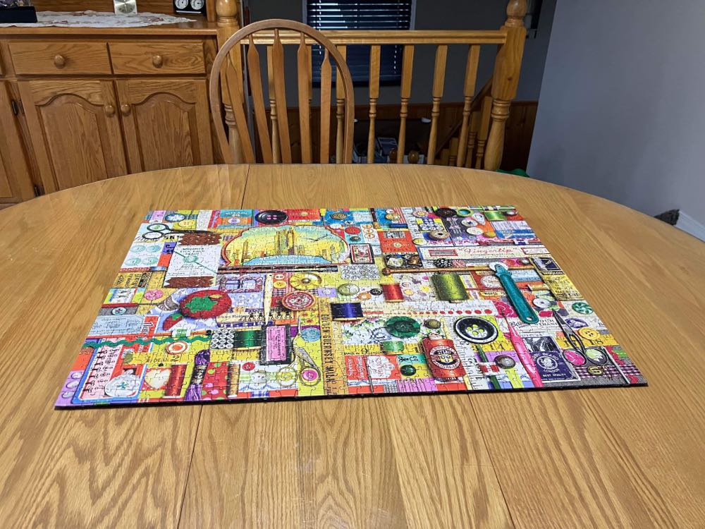 Sewing Notions 🆕 - Cobble Hill puzzle collectible [Barcode 625012800983] - Main Image 3