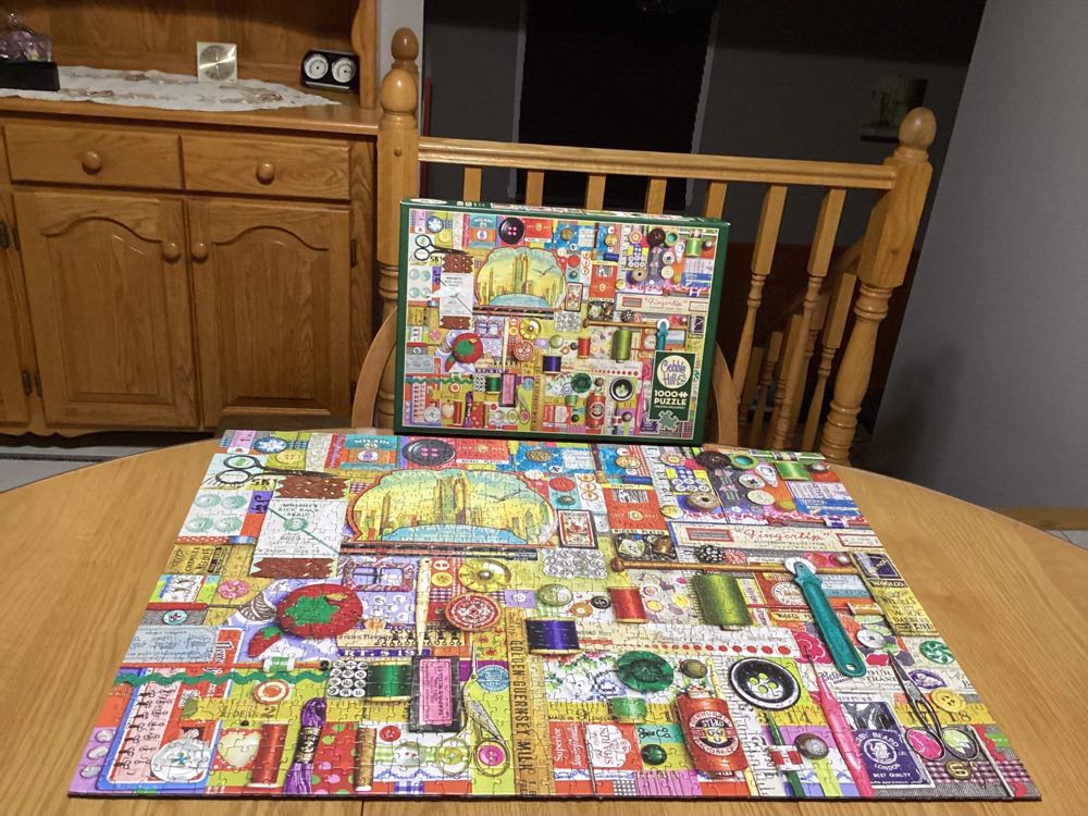 Sewing Notions 🆕 - Cobble Hill puzzle collectible [Barcode 625012800983] - Main Image 4