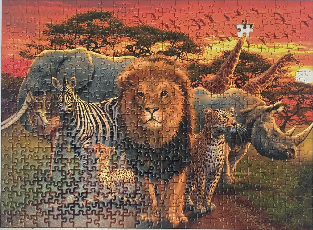Animals - African Splendor - Ravensburger puzzle collectible [Barcode 4005556141777] - Main Image 2