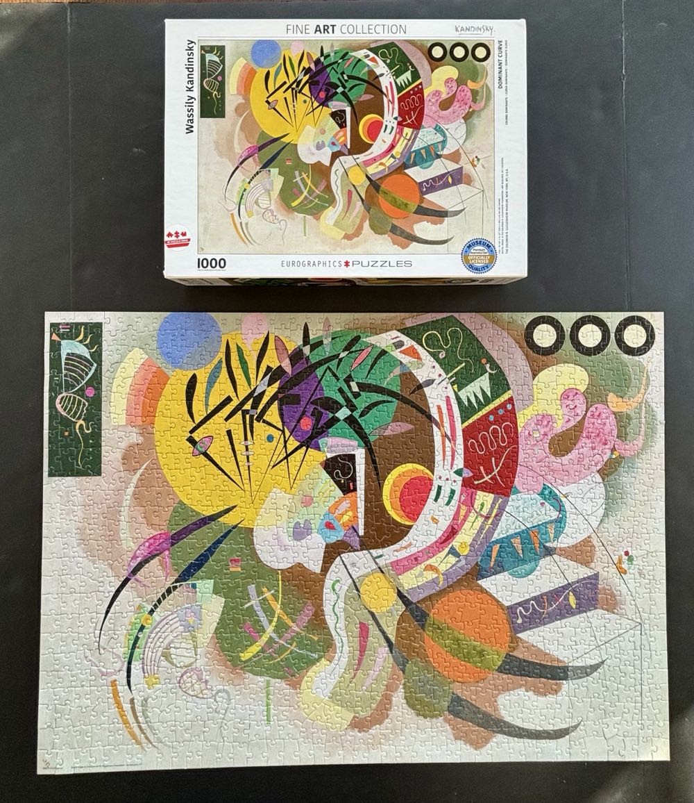 Dominant Curve - Eurographics puzzle collectible [Barcode 628136608398] - Main Image 2