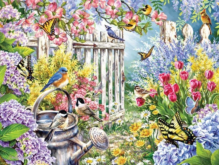 Spring Awakening - Ravensburger puzzle collectible [Barcode 4005556135844] - Main Image 2