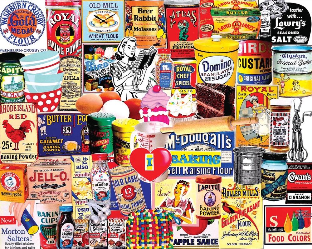 I Love Baking - White Mountain Puzzles puzzle collectible [Barcode 724819264360] - Main Image 2