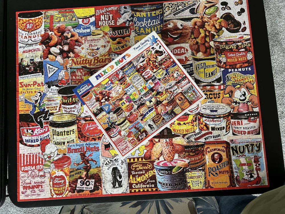 Mixed Nuts - White Mountain Puzzles puzzle collectible [Barcode 724819264353] - Main Image 3