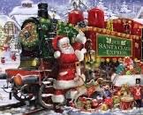 Santa Clause Express  puzzle collectible [Barcode 654497107140] - Main Image 1