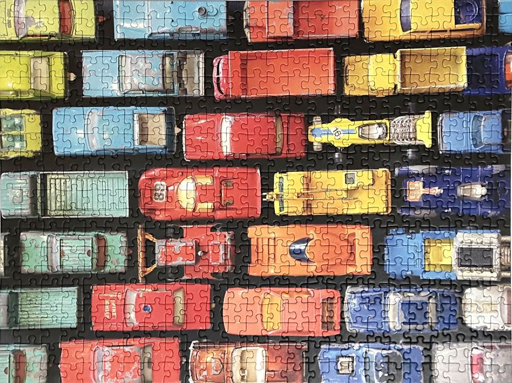 Color Palettes - Matchbox Cars - Ravensburger puzzle collectible [Barcode 4005556824311] - Main Image 4