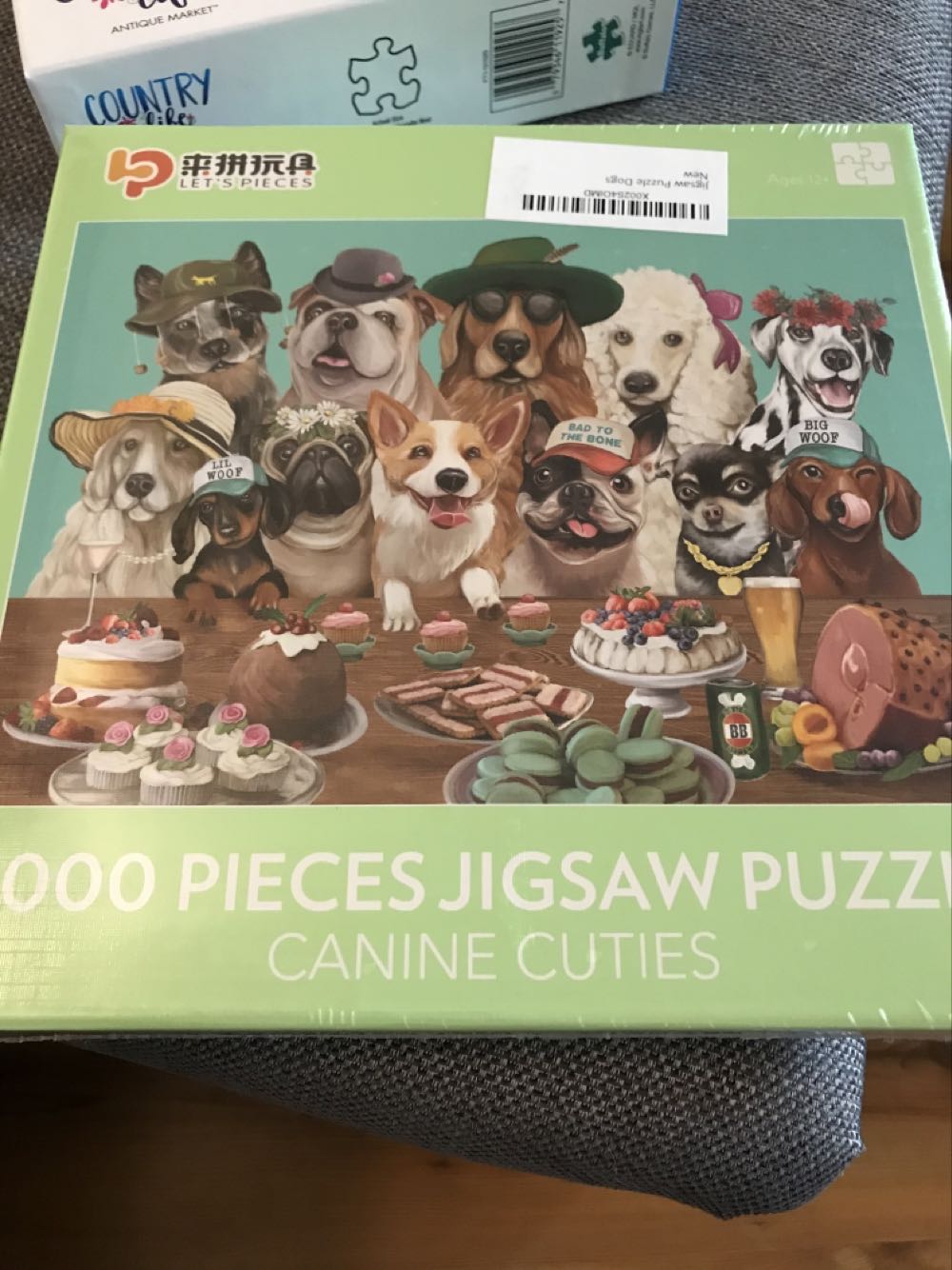 Canine Cuties - Let’s Pieces puzzle collectible [Barcode 6973819010017] - Main Image 2