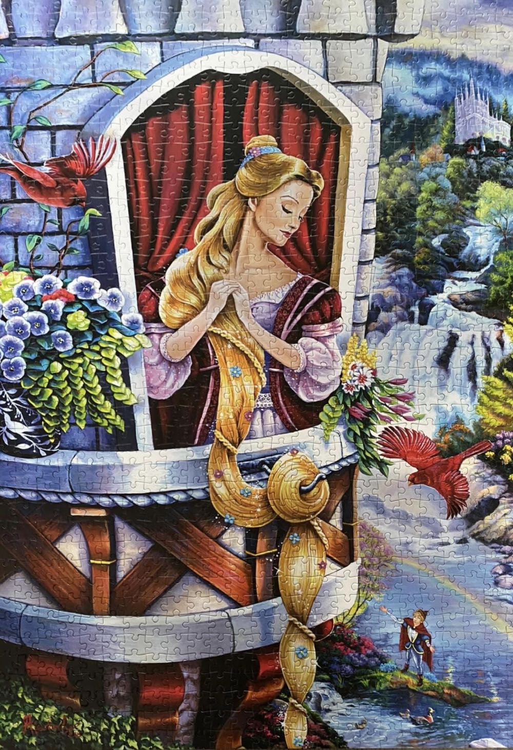 Rapunzel - Bluebird Puzzle puzzle collectible [Barcode 3663384701078] - Main Image 3