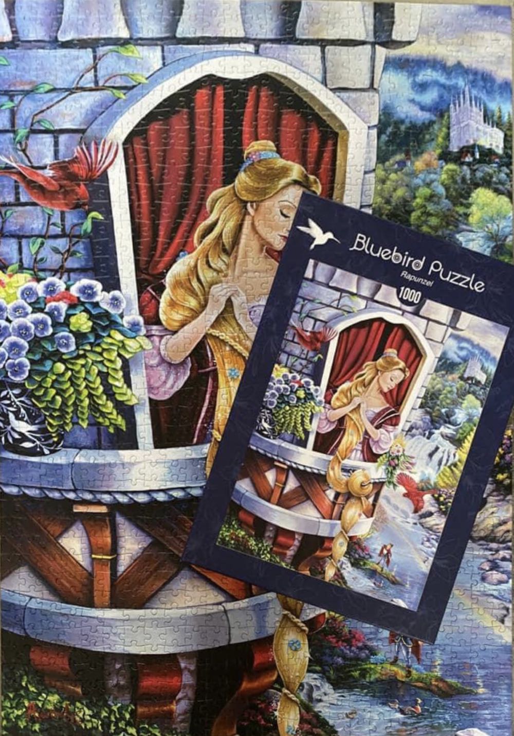 Rapunzel - Bluebird Puzzle puzzle collectible [Barcode 3663384701078] - Main Image 4