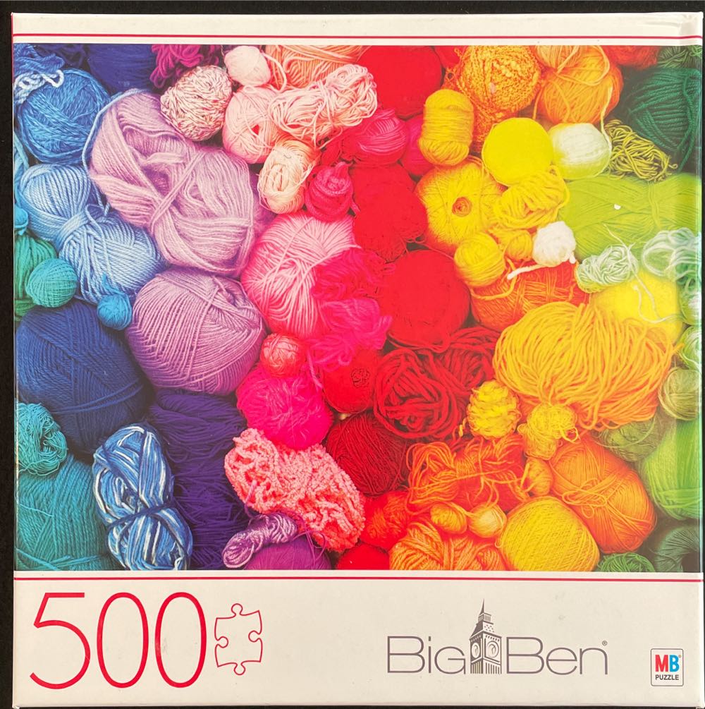 Rainbow Yarn - Milton Bradley (MB) puzzle collectible [Barcode 778988300558] - Main Image 2