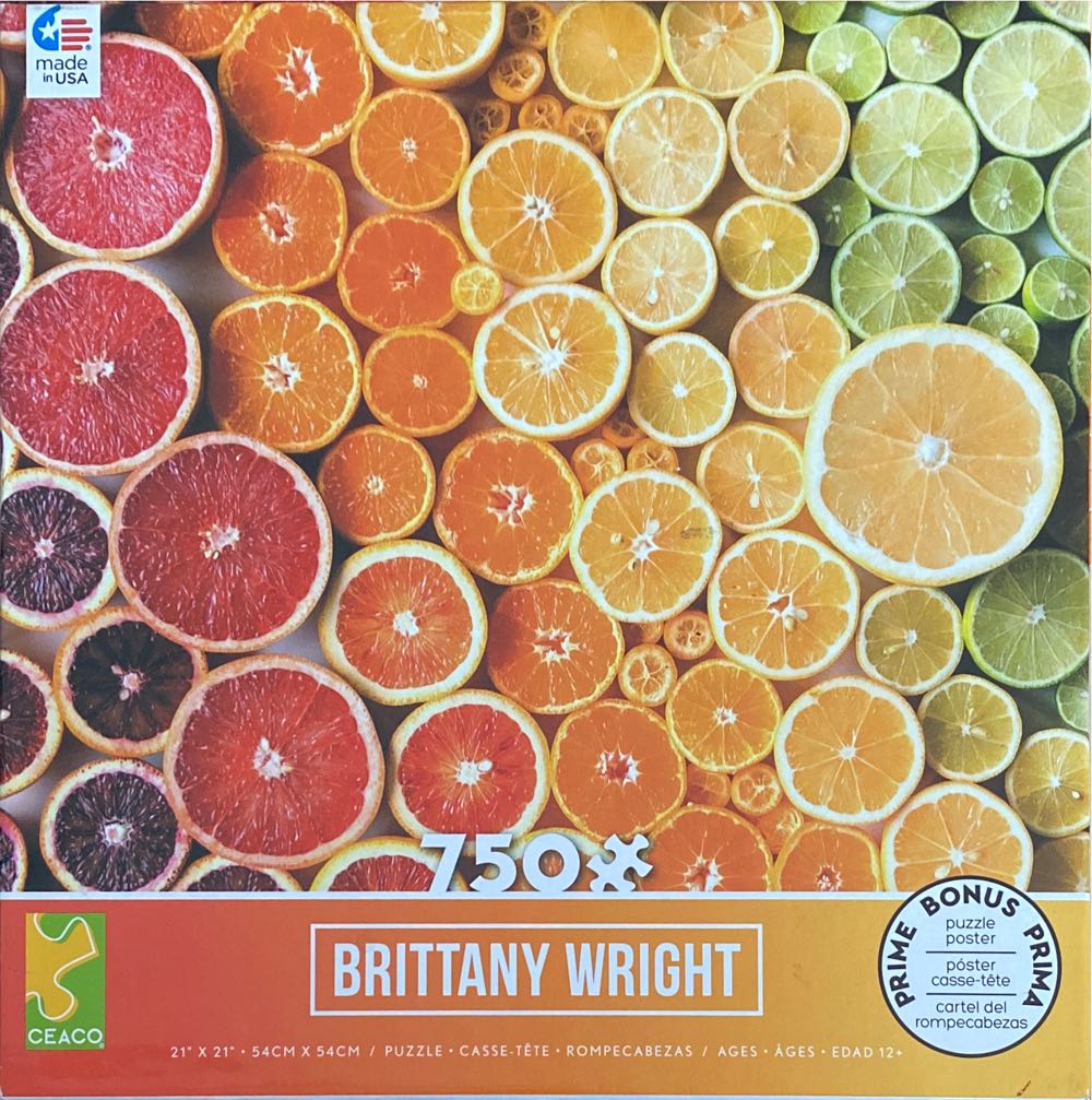 Citrus Gradient - Ceaco puzzle collectible [Barcode 021081291057] - Main Image 2
